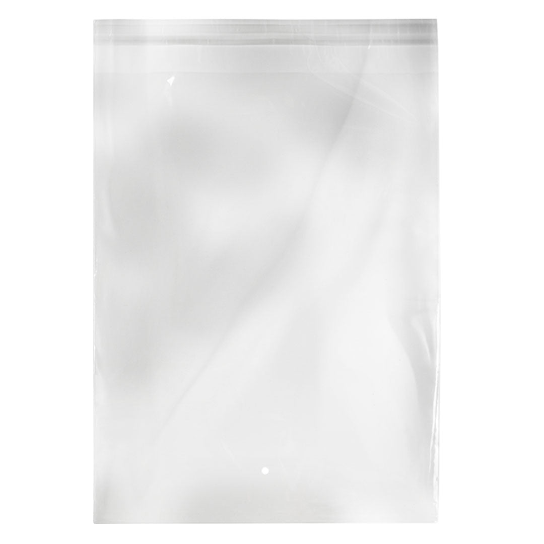 POLY BAG 30 x 40, kesa za pakovanje, dimenzije 30 x 40 cm, 100 kom, transparentna - Bela