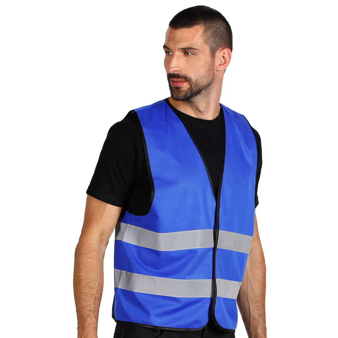 GLOW COLOR, radni prsluk, beli