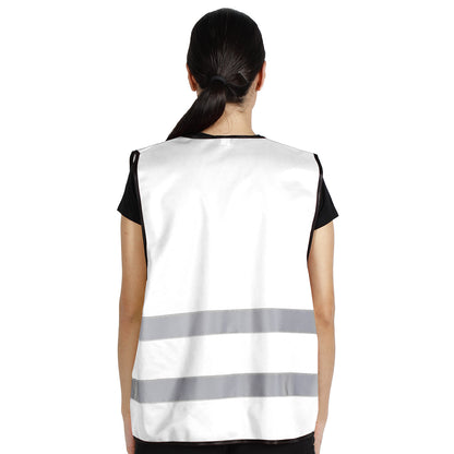 GLOW COLOR, radni prsluk, beli