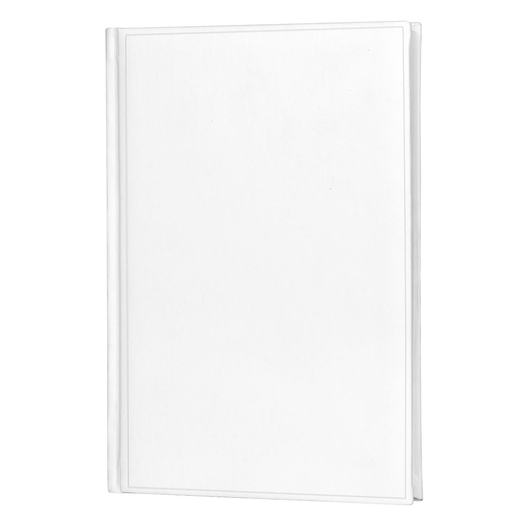 LUGANO, rokovnik b5, beli - Bela